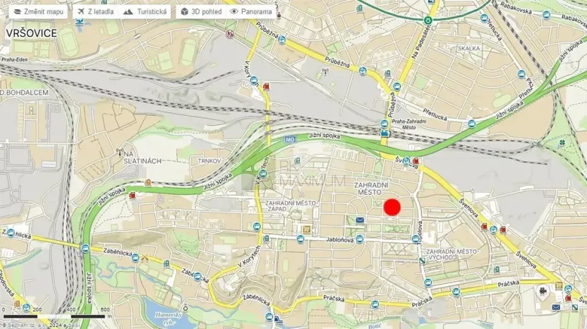 Pronájem bytu 2+kk, Praha - Záběhlice, Kosatcová, 55 m2