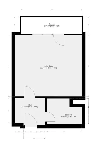 Pronájem bytu 1+kk, Přezletice, Pod Zahrady, 36 m2