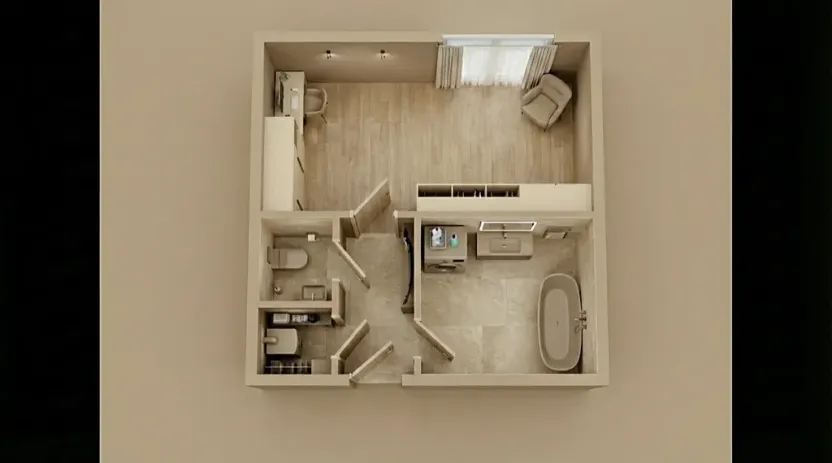 Pronájem bytu 1+kk, Vacenovice, Na Dědině, 31 m2