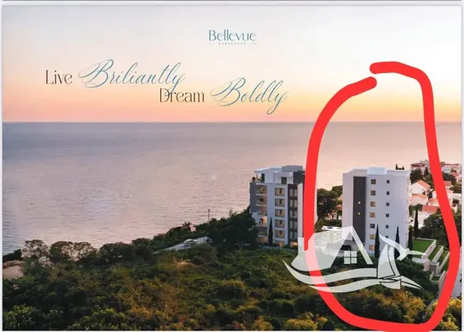 Prodej bytu 3+kk, Dobrá Voda, Černá Hora, 67 m2