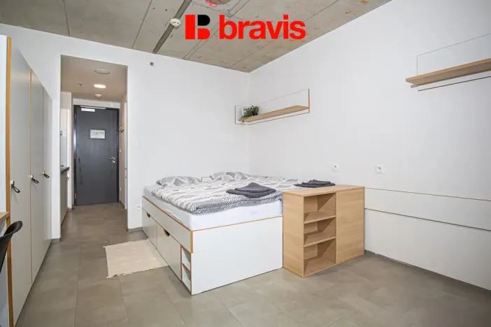 Pronájem bytu 1+kk, Brno - Trnitá, Dornych, 24 m2