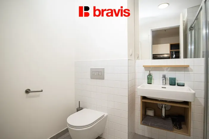 Pronájem bytu 1+kk, Brno - Trnitá, Dornych, 24 m2