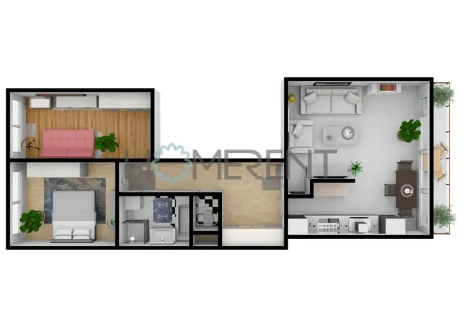 Prodej bytu 3+kk, Praha - Stodůlky, Prusíkova, 72 m2