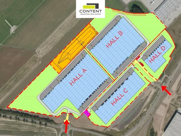 Pronájem výrobních prostor, Mošnov, 3500 m2