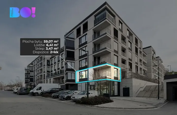 Pronájem bytu 2+kk, Ostrava, F. X. Riepla, 59 m2