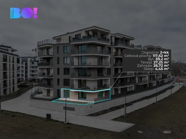 Pronájem bytu 2+kk, Ostrava, F. X. Riepla, 117 m2