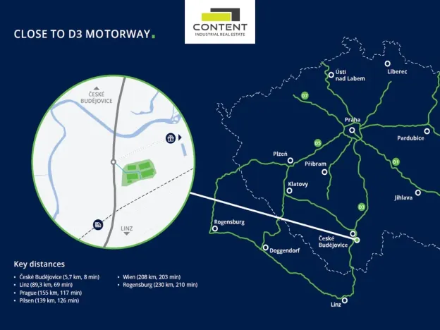 Pronájem skladu, České Budějovice - České Budějovice 7, Stradonická, 15000 m2