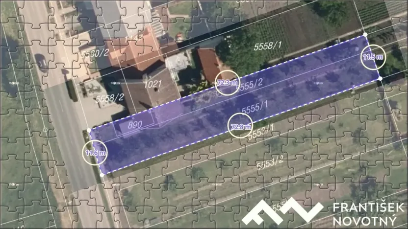 Prodej pozemku pro bydlení, Blatnice pod Svatým Antonínkem, 847 m2