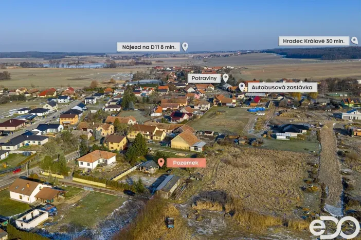 Prodej pozemku pro bydlení, Strašov, 921 m2