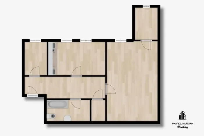Pronájem bytu 1+1, Plzeň - Jižní Předměstí, V Šipce, 54 m2