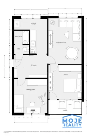 Prodej bytu 3+1, Plzeň - Lobzy, Pod Vrchem, 62 m2