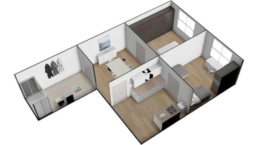 Pronájem rodinného domu, Brno - Maloměřice, Obřanská, 110 m2