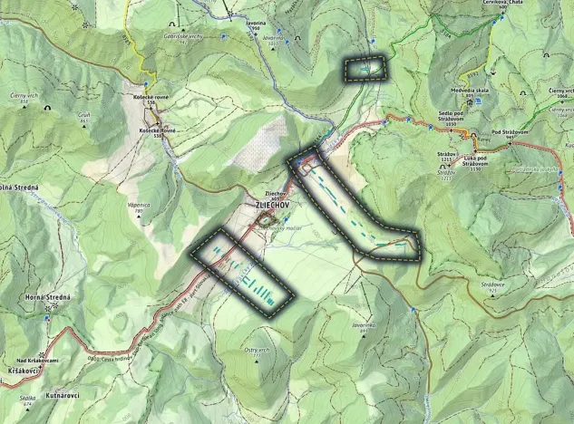 Prodej pole, Zliechov, Slovensko, 22832 m2