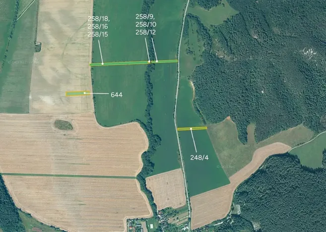 Prodej pole, Krásna Ves, Slovensko, 12182 m2