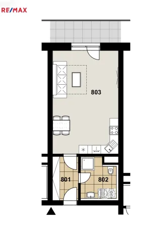Pronájem bytu 1+kk, Jihlava, Okružní, 45 m2
