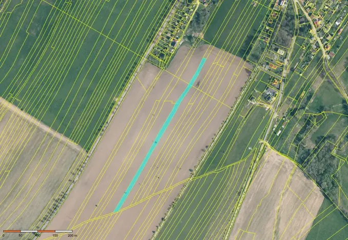 Prodej podílu pole, Trhové Sviny, 2566 m2