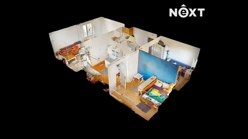 Prodej bytu 3+1, Dírná, 61 m2