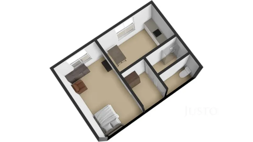 Prodej bytu 1+1, Kolín, Na Magistrále, 24 m2