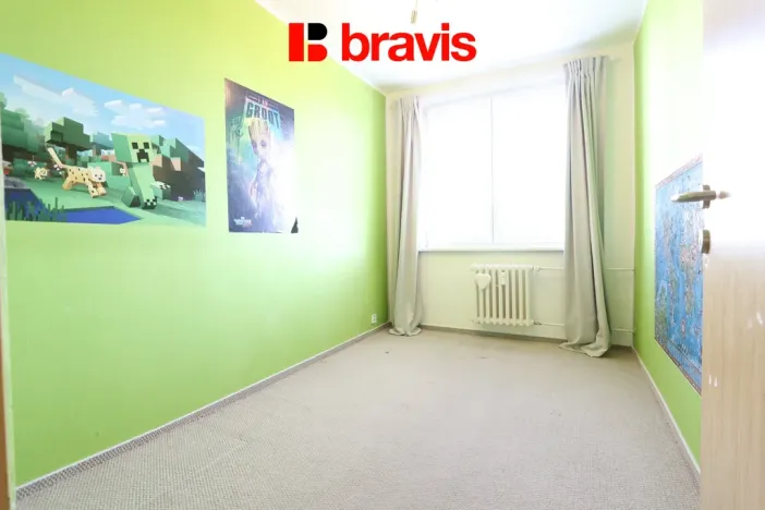 Pronájem bytu 3+1, Brno - Líšeň, Strnadova, 60 m2