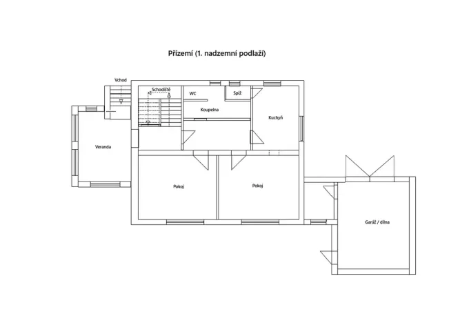Prodej rodinného domu, Uničov, Přemyslova, 179 m2