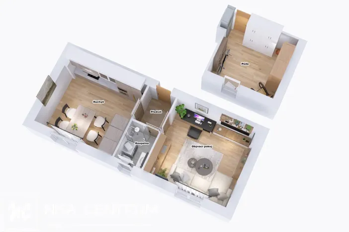 Prodej bytu 1+1, Cvikov - Cvikov II, Mánesova, 55 m2