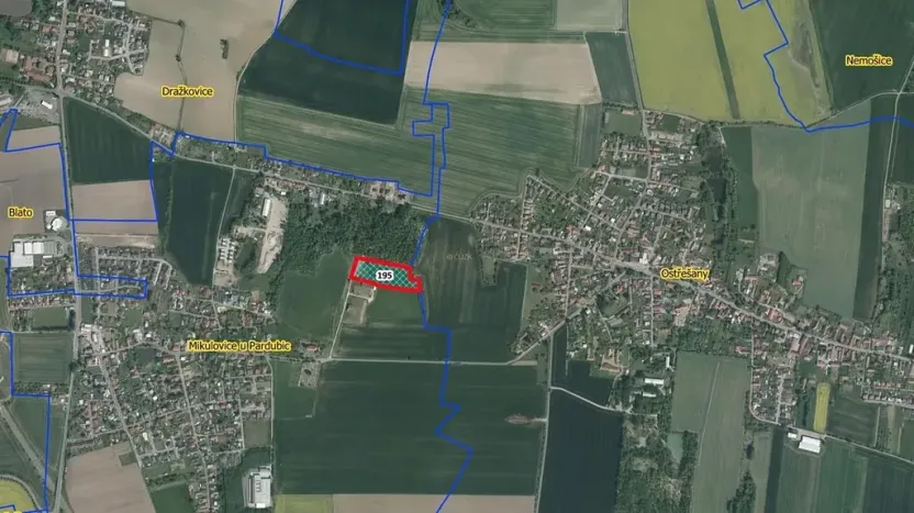 Prodej zahrady, Mikulovice, 14461 m2