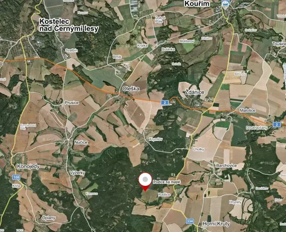 Prodej pole, Barchovice, 5457 m2