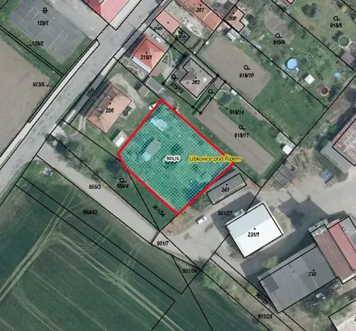 Prodej komerčního pozemku, Libkovice pod Řípem, 1173 m2