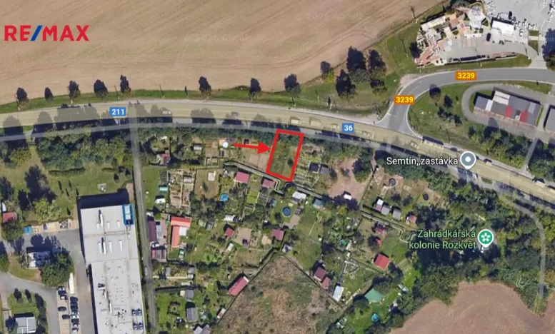 Prodej zahrady, Pardubice, 328 m2