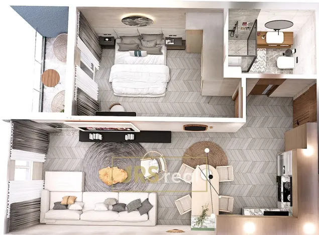 Prodej bytu 2+kk, Durres, Albánie, 54 m2