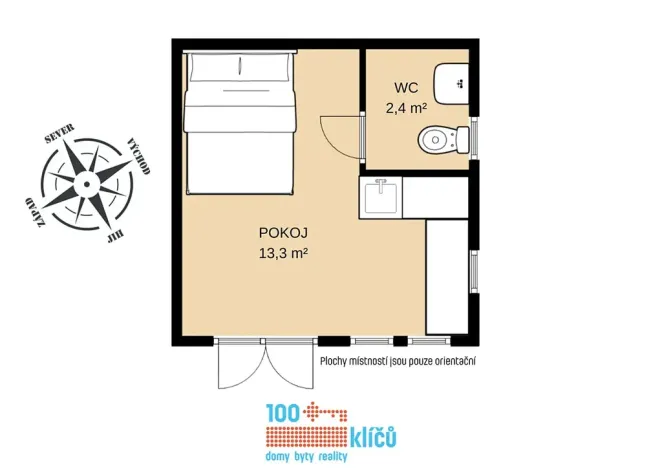 Prodej chaty, Praha - Přední Kopanina, Do roklí, 15 m2