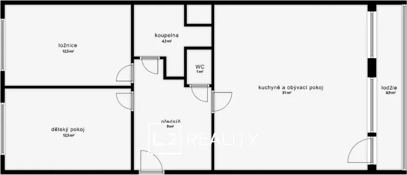 Prodej bytu 3+kk, Praha - Čimice, Žalovská, 70 m2