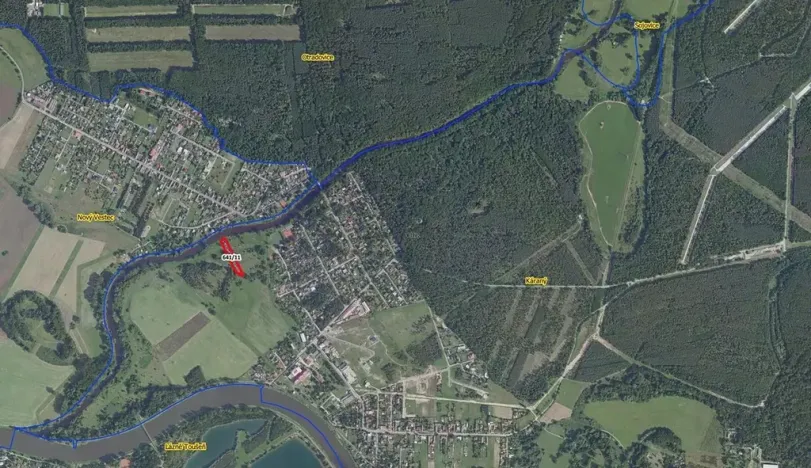 Prodej louky, Káraný, 3498 m2