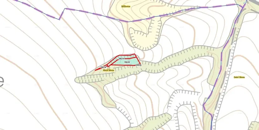 Prodej louky, Horní Slivno, 1353 m2