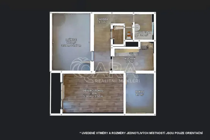 Pronájem bytu 3+1, Kralupy nad Vltavou - Mikovice, 28. října, 64 m2