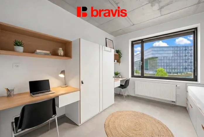 Pronájem bytu 1+kk, Brno - Trnitá, Dornych, 24 m2