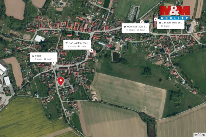 Pronájem bytu 2+1, Senožaty, 49 m2