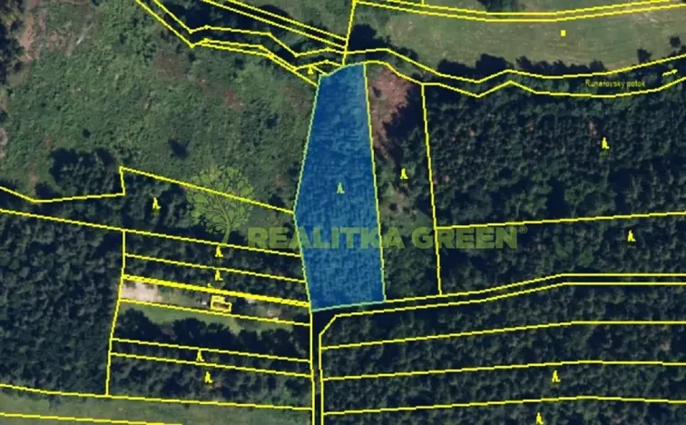 Prodej lesa, Konice, 3343 m2