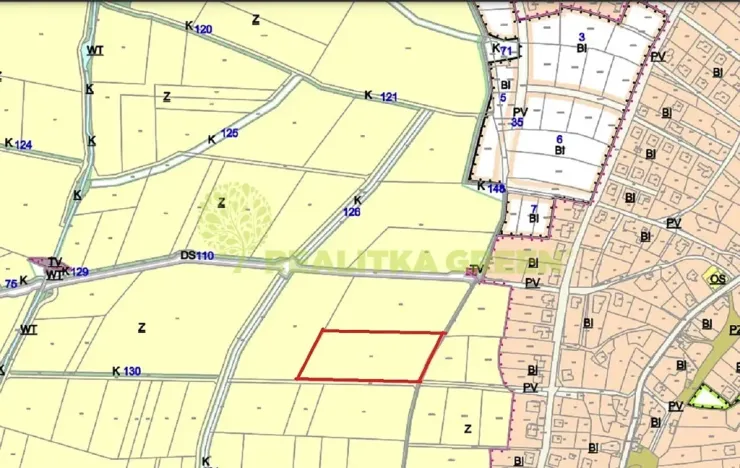 Prodej pole, Hvozdná, 8890 m2