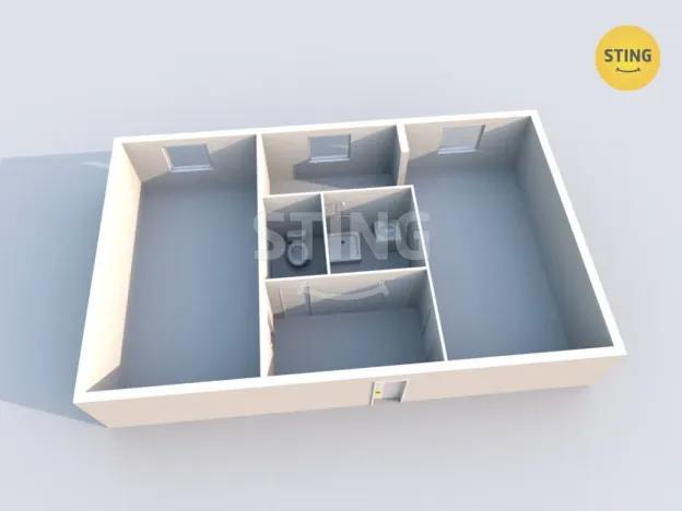 Prodej bytu 2+1, Třinec, Máchova, 54 m2