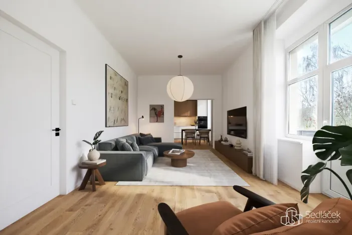 Prodej bytu 3+1, Karlovy Vary - Drahovice, Vítězná, 93 m2