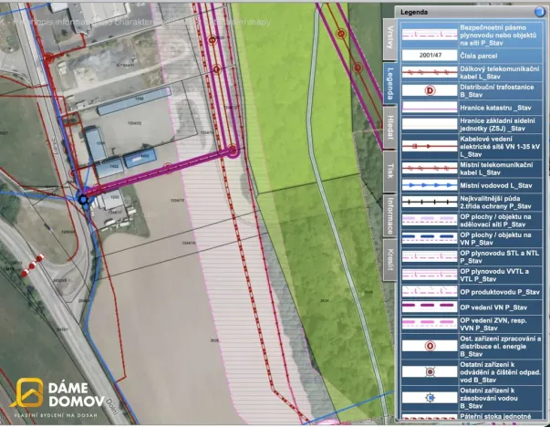 Prodej komerčního pozemku, Tlumačov, Skály, 3518 m2
