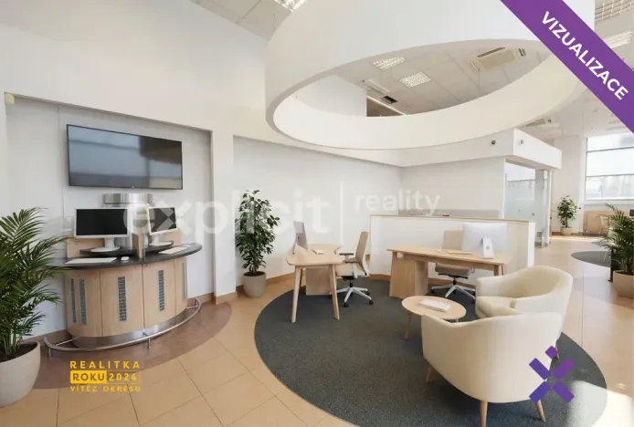 Pronájem kanceláře, Zlín, Dlouhá, 158 m2