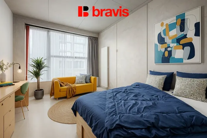 Pronájem bytu 1+kk, Brno - Trnitá, Dornych, 24 m2