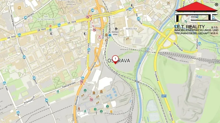 Pronájem skladu, Ostrava, K Trojhalí, 341 m2