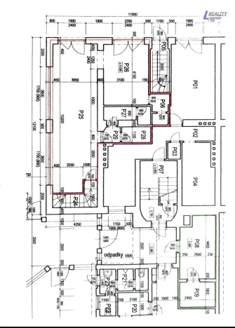 Pronájem obchodního prostoru, Praha - Kobylisy, Střelničná, 54 m2