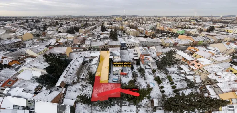 Prodej rodinného domu, Brno - Židenice, Rokycanova, 125 m2