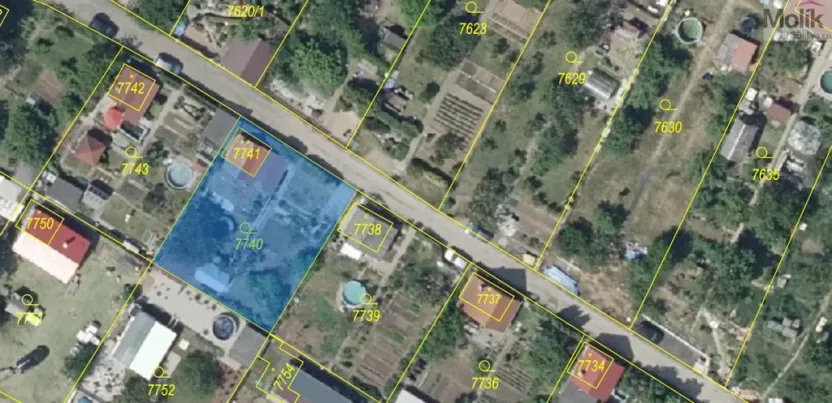 Prodej zahrady, Most, 491 m2