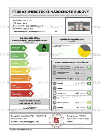 Prodej rodinného domu, Slaný, 312 m2