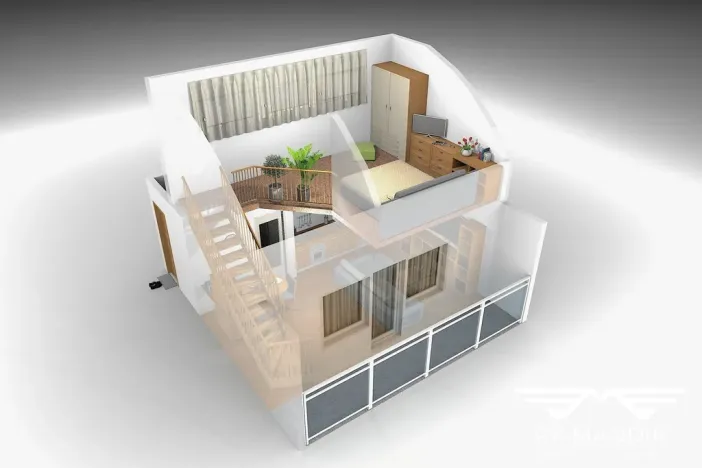 Pronájem bytu 2+kk, Praha - Liboc, Navigátorů, 44 m2